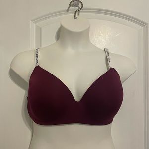 Victoria Secret Burgundy Bra 38DD